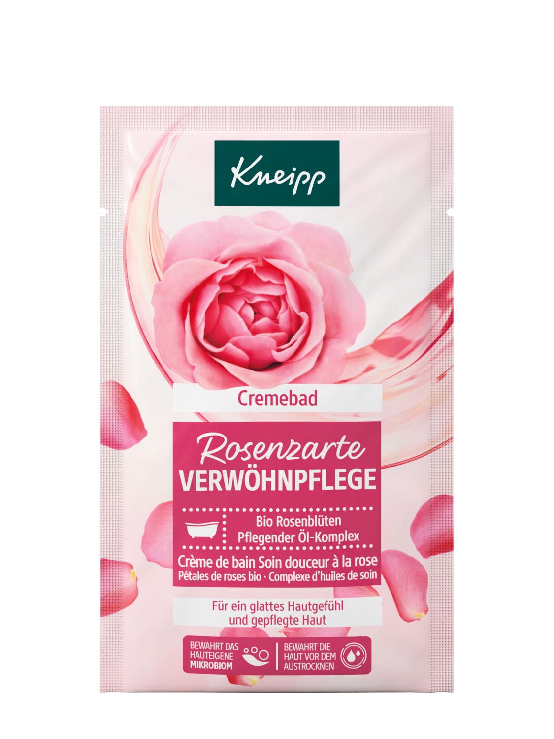Cremebad Rosenzarte Verw&ouml;hnpflege - Vorderansicht