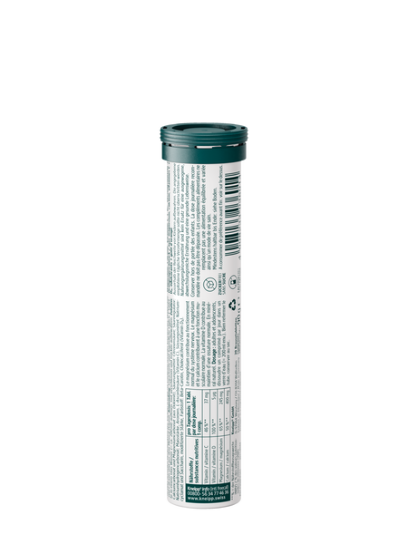 Natürliches Magnesium + Calcium + Vitamin D3 - Rückansicht