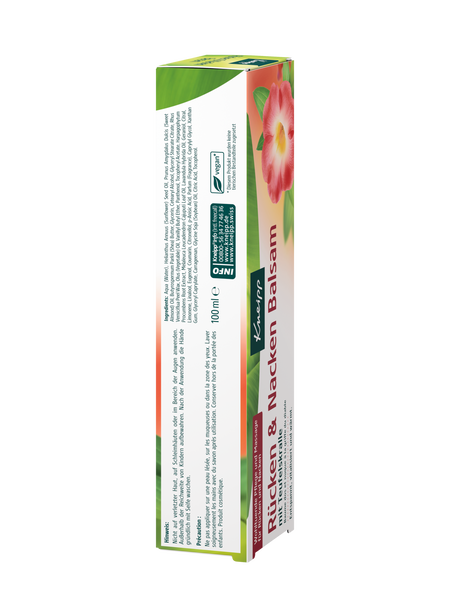 Rücken & Nacken Balsam - Linke Ansicht