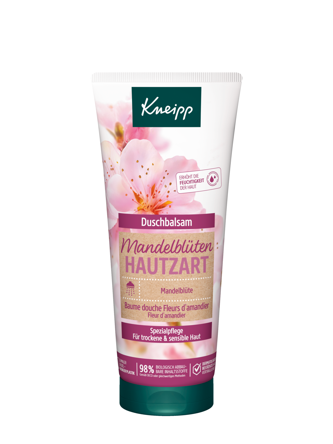 Duschbalsam Mandelbl&uuml;ten Hautzart - Vorderansicht