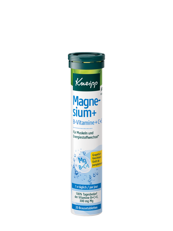 Nat&uuml;rliches Magnesium + B-Vitamine + C + E
