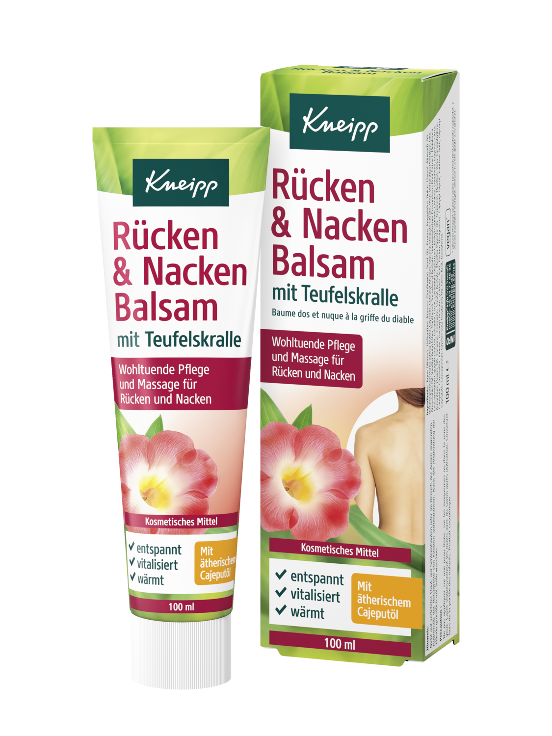 R&uuml;cken & Nacken Balsam - Vorderansicht