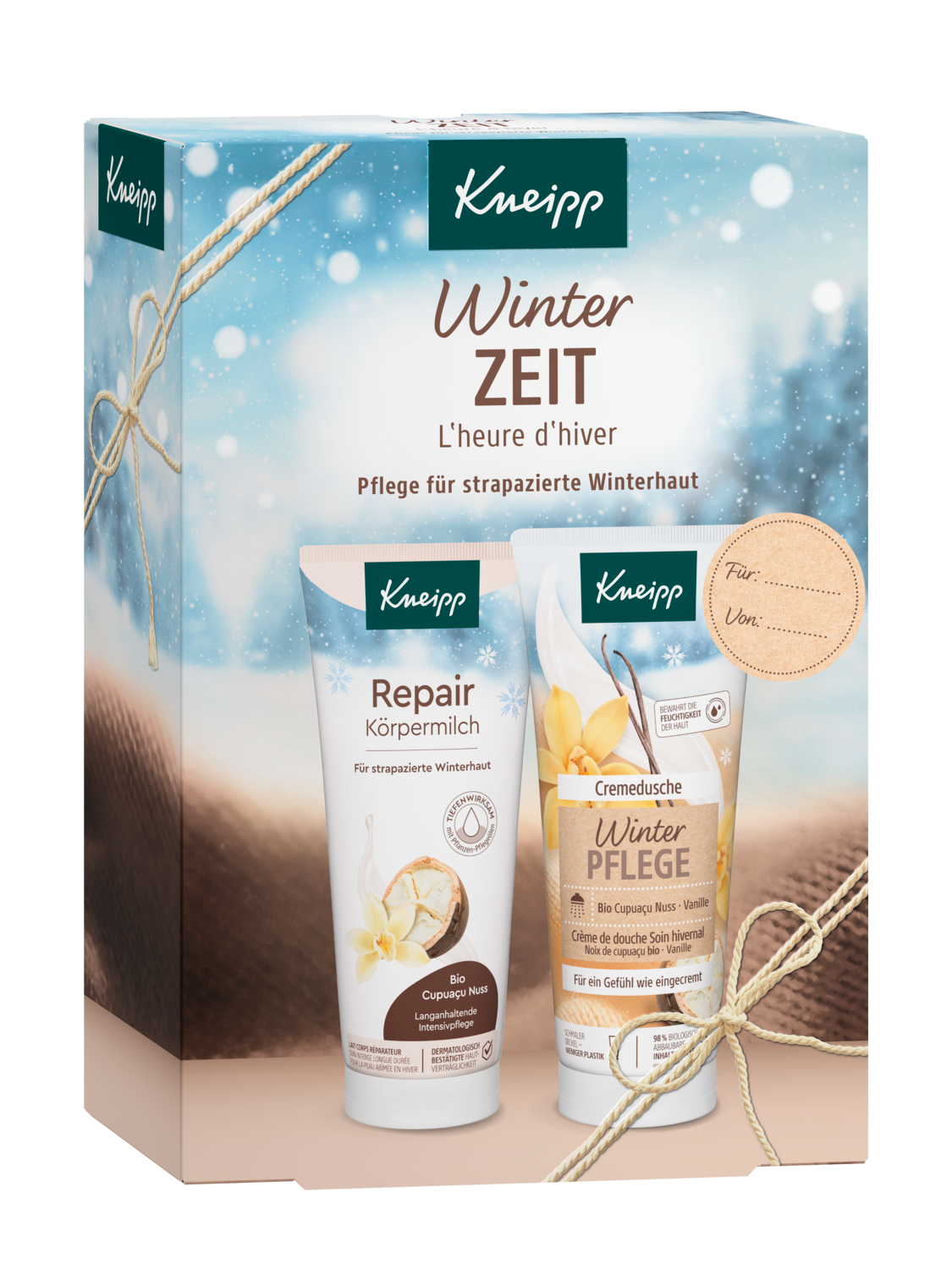Geschenkset Winterzeit - Vorderansicht
