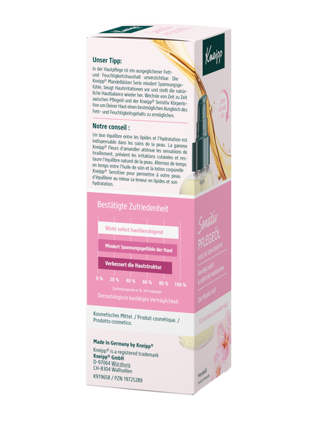 Sensitiv Pflegeöl - Rechte Ansicht