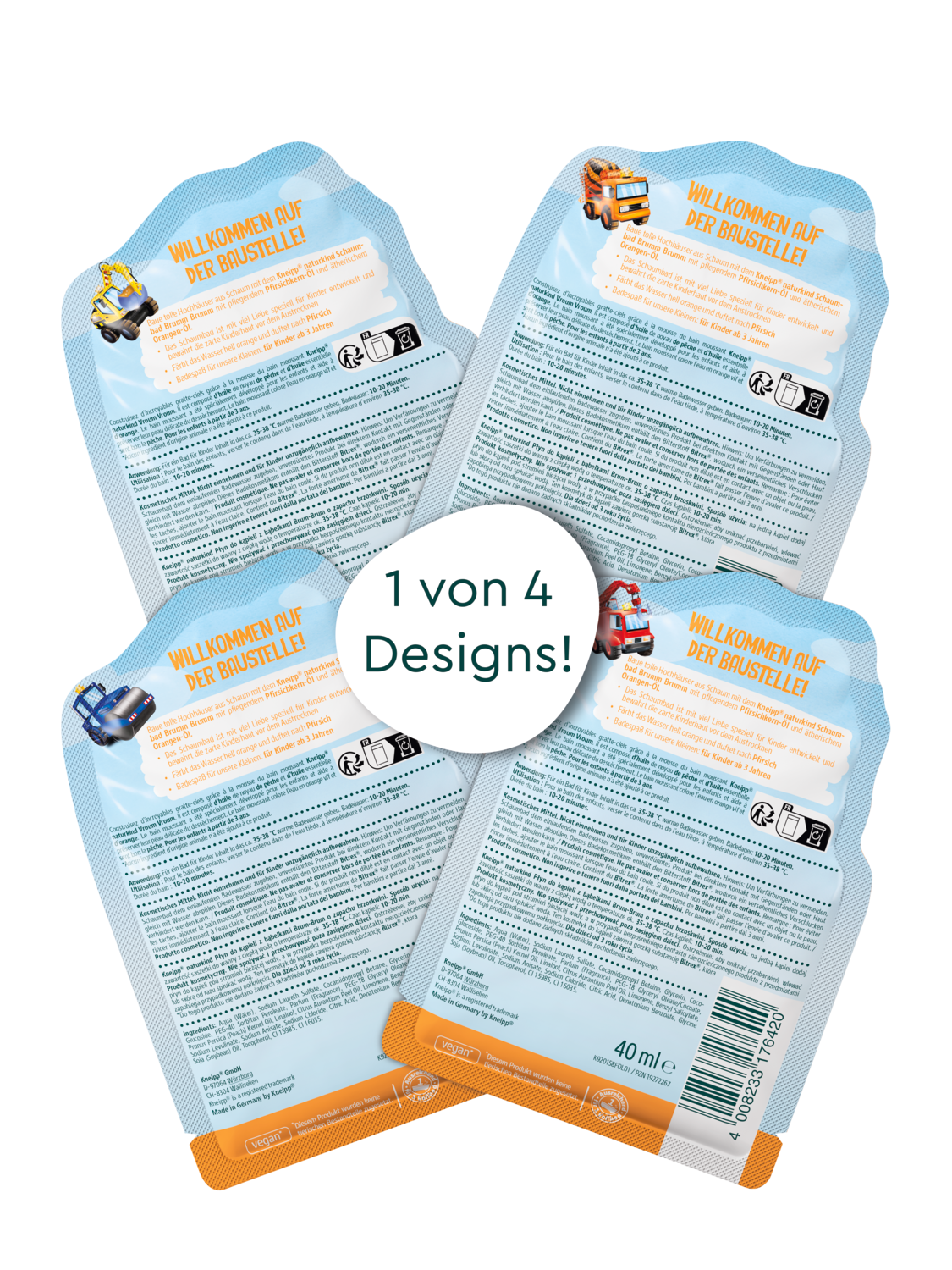 Naturkind Schaumbad Brumm Brumm - R&uuml;ckansicht