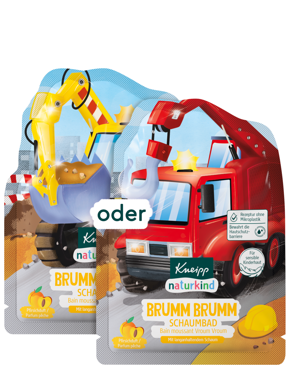 Naturkind Schaumbad Brumm Brumm - Vorderansicht