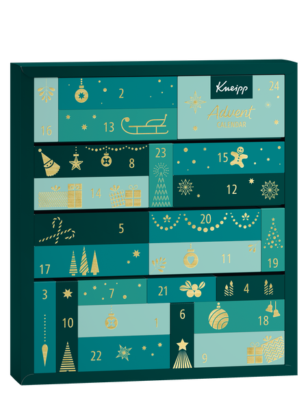 Kneipp Adventskalender 2025 - Vorderansicht