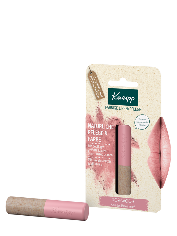 Farbige Lippenpflege Rosewood