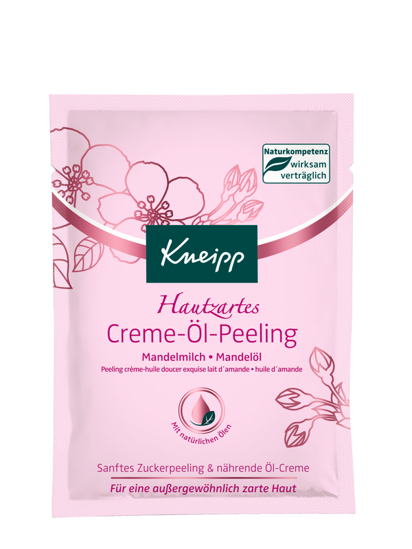 Hautzartes Creme Öl Peeling