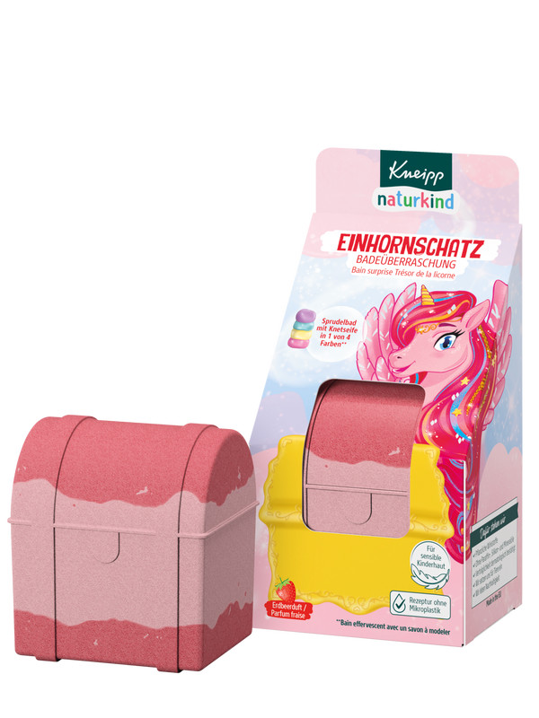 Badeüberraschung Einhornschatz