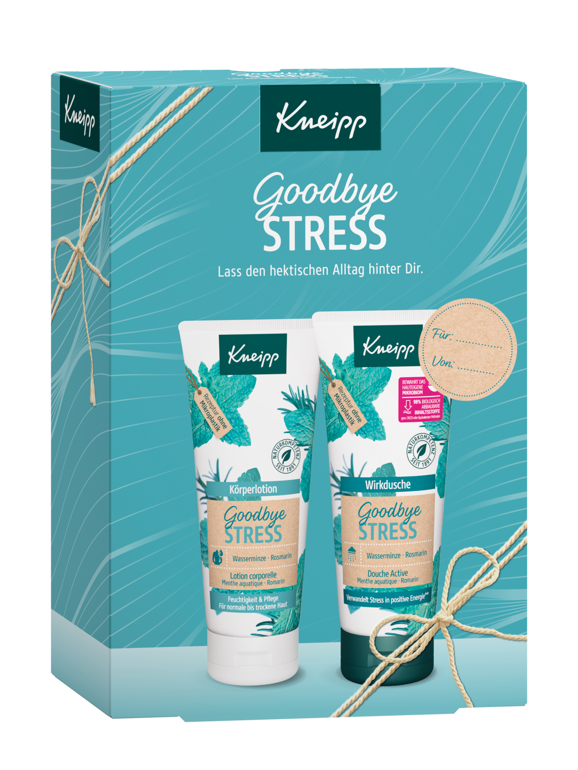 Geschenkset Goodbye Stress - Vorderansicht