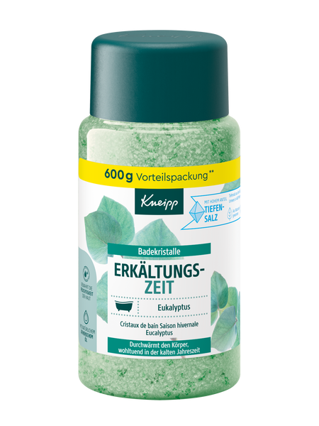 Badekristalle Erkältungszeit - Vorderansicht