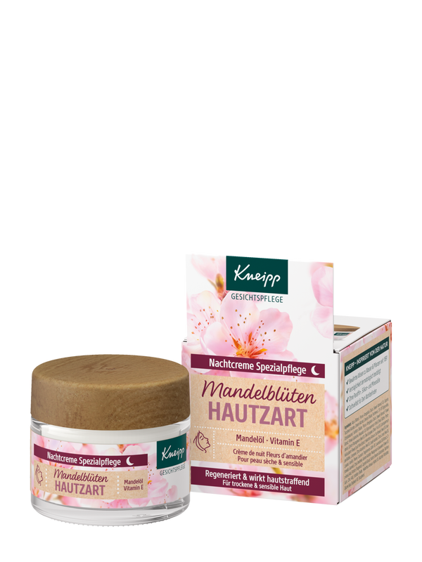 Nachtcreme Spezialpflege Mandelbl&uuml;ten Hautzart