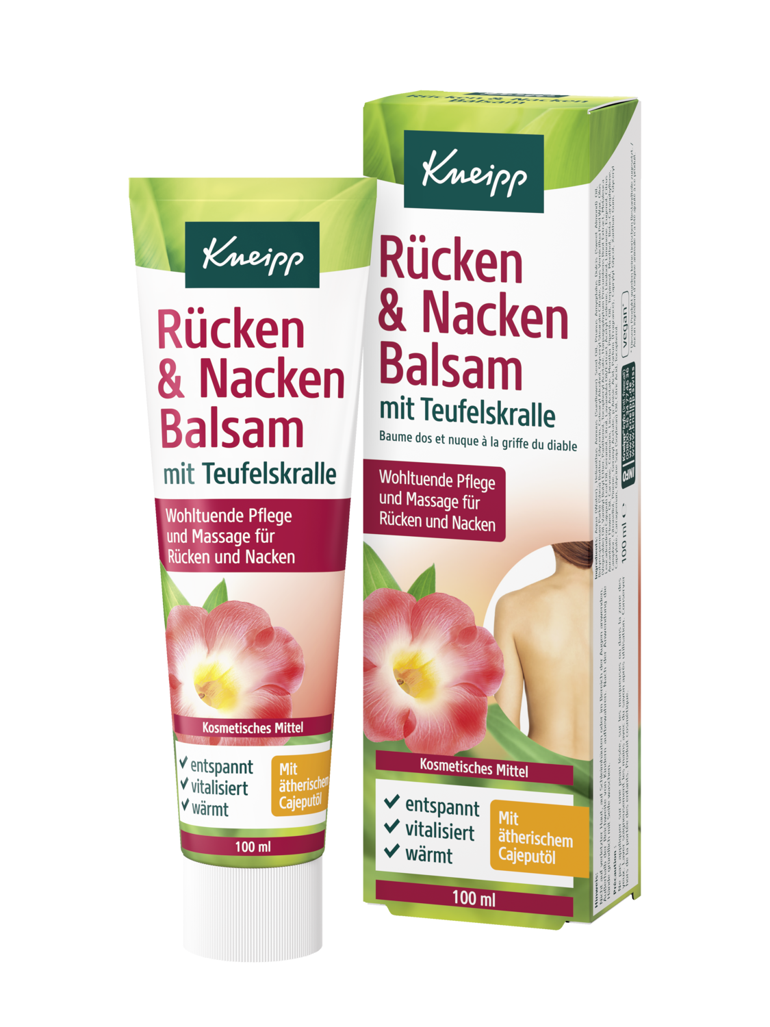 R&uuml;cken & Nacken Balsam - Vorderansicht