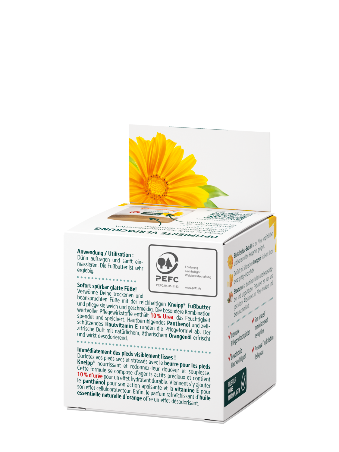 Regenerierende Fussbutter - R&uuml;ckansicht