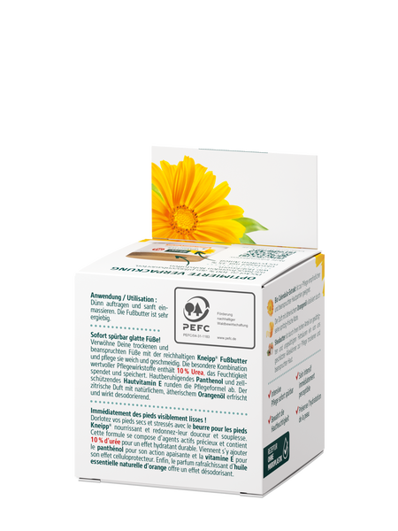 Regenerierende Fussbutter - Rückansicht