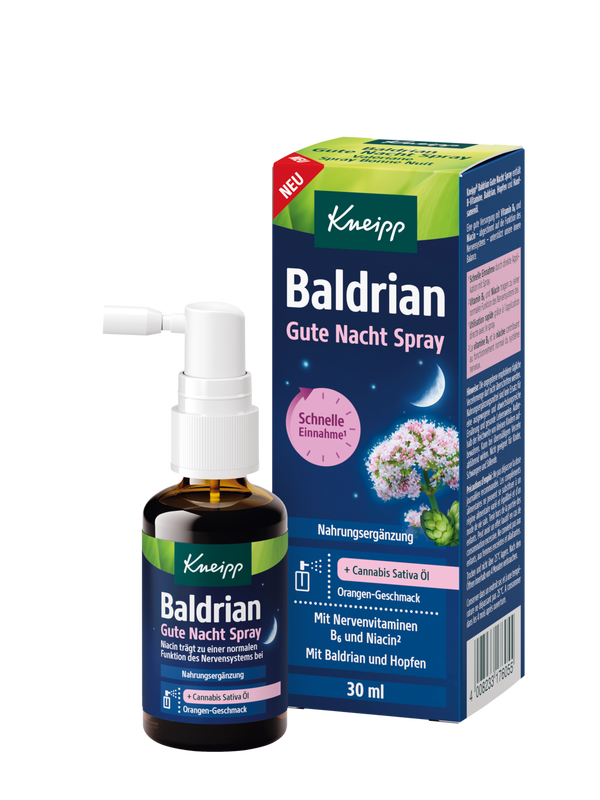 Baldrian Gute Nacht Spray