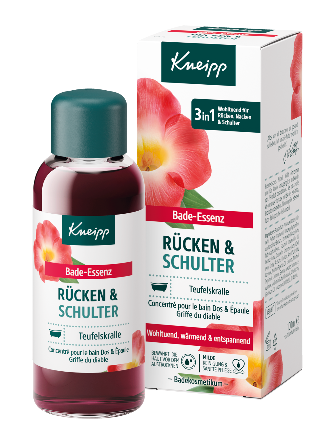Bade-Essenz R&uuml;cken + Schulter - Vorderansicht