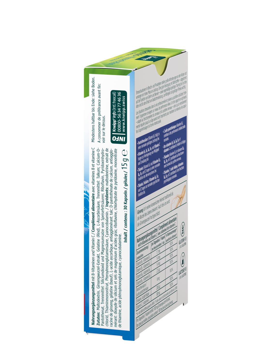 Ged&auml;chtnis + Konzentration - Linke Ansicht