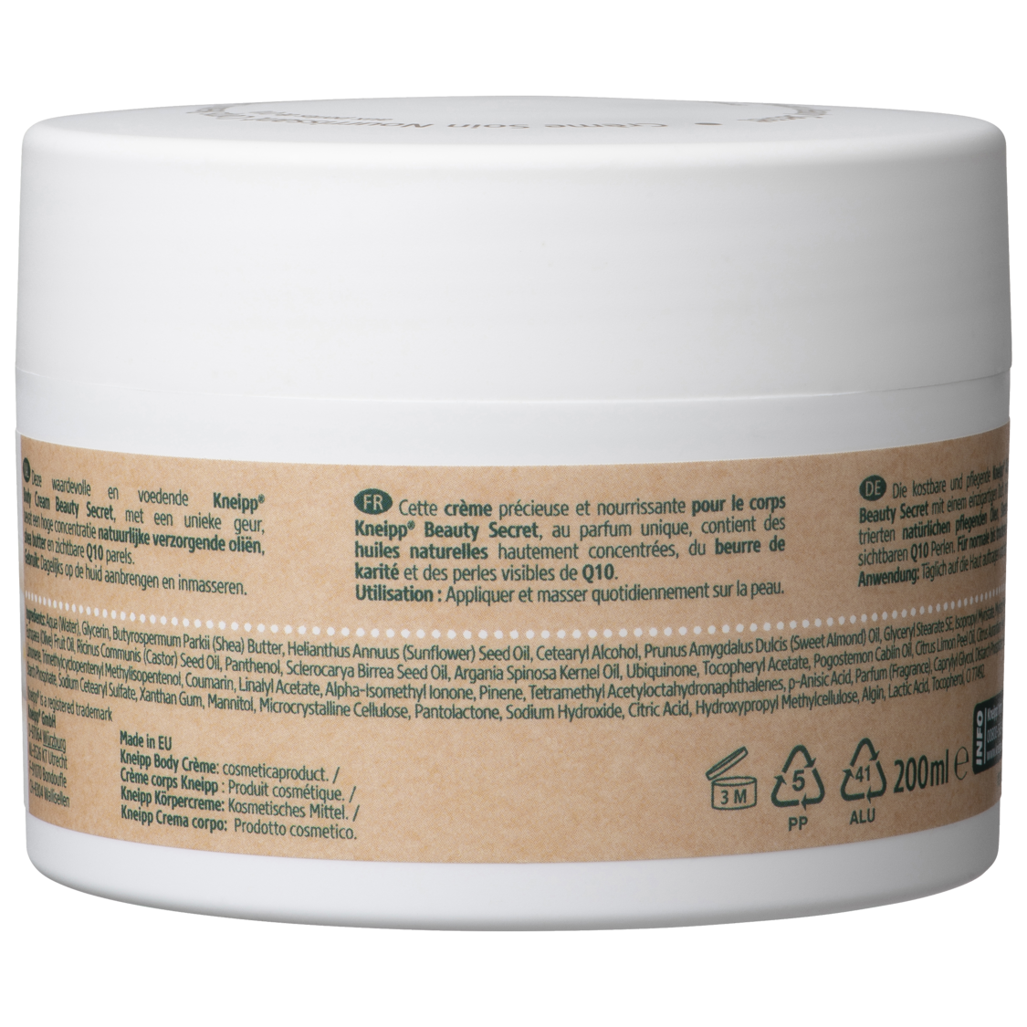 Nourishing Care Body Cream mit Q10 Perlen - Rechte Ansicht