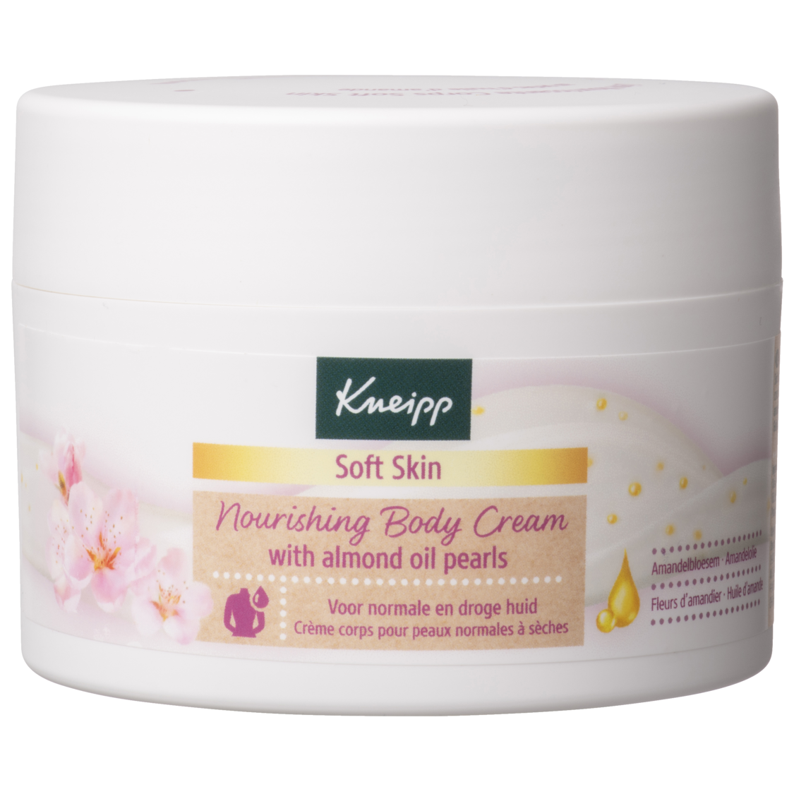 Nourishing Body Cream Soft Skin mit Mandel&ouml;lperlen - Vorderansicht