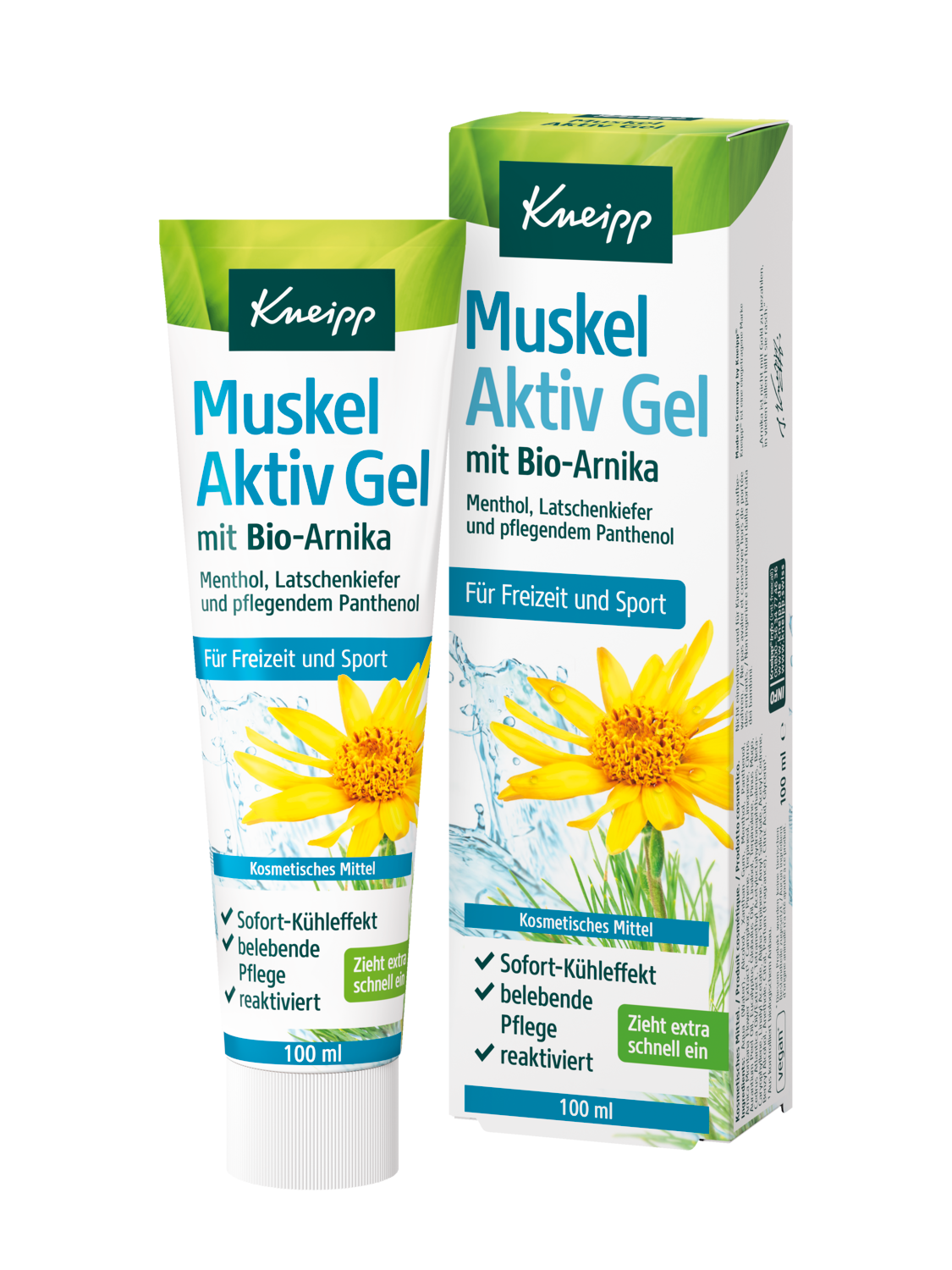 Muskel Aktiv Gel - Vorderansicht