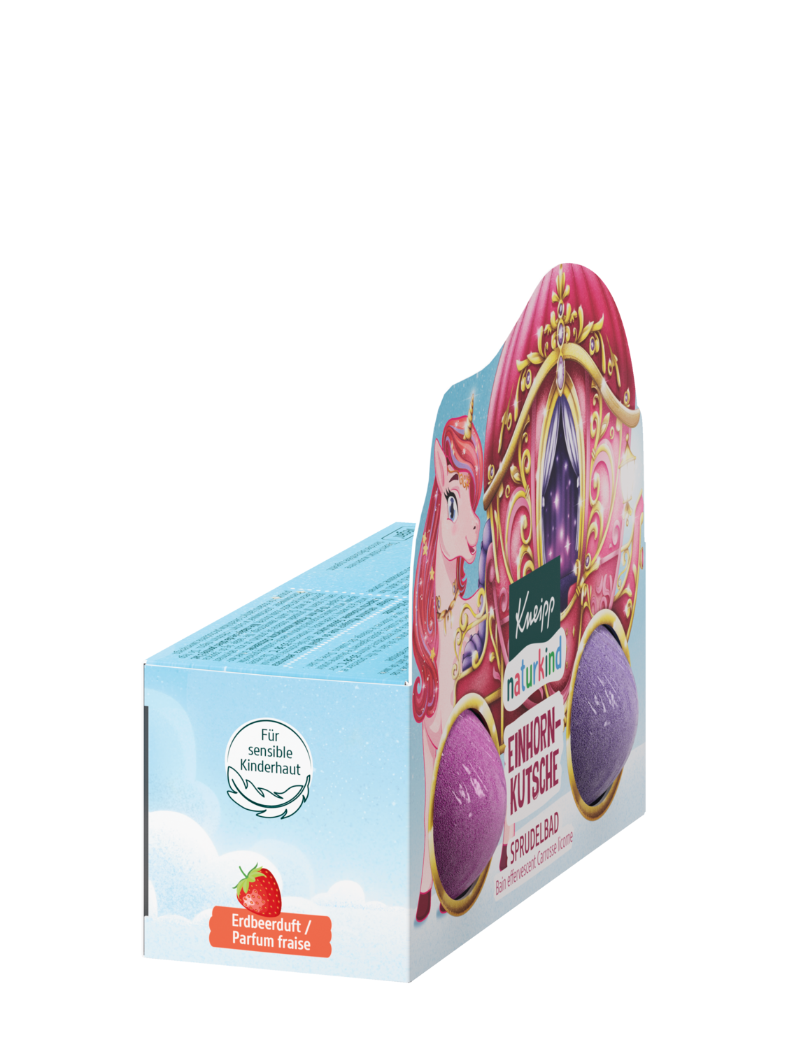 naturkind Sprudelbad Einhornkutsche - Rechte Ansicht