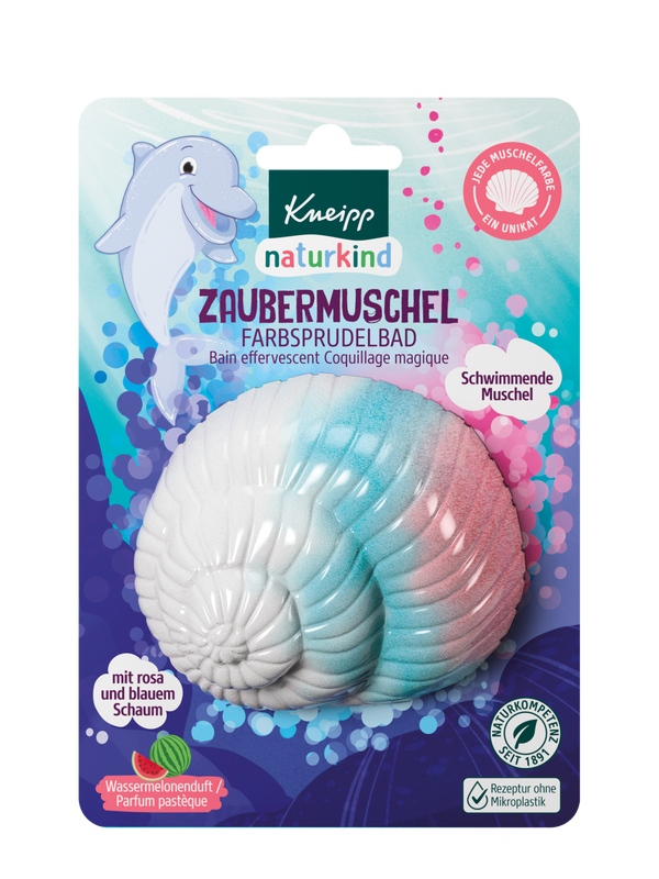 Naturkind Farbsprudelbad Zaubermuschel