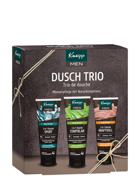 Geschenkset MEN Dusch-Trio - Vorderansicht