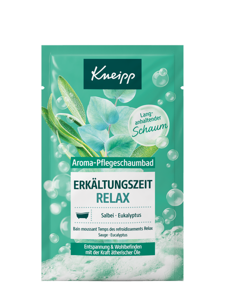 Aroma-Pflegeschaumbad Erkältungszeit Relax - Vorderansicht