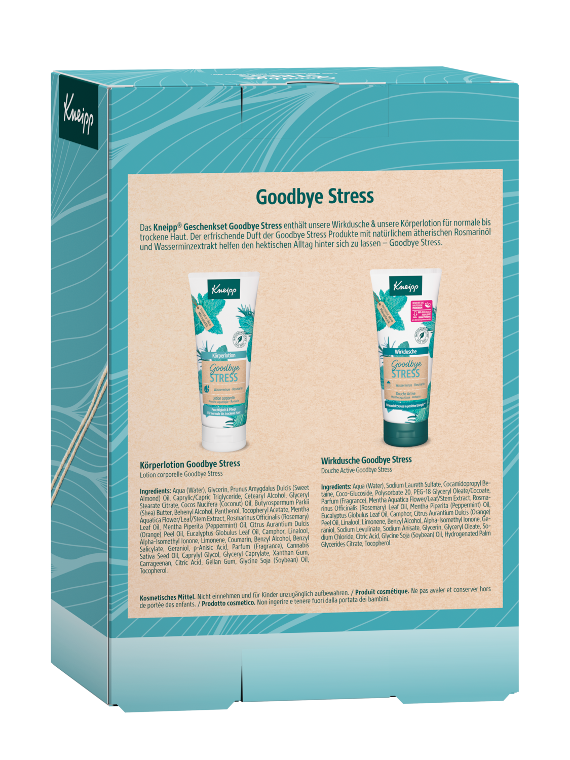 Geschenkset Goodbye Stress - R&uuml;ckansicht