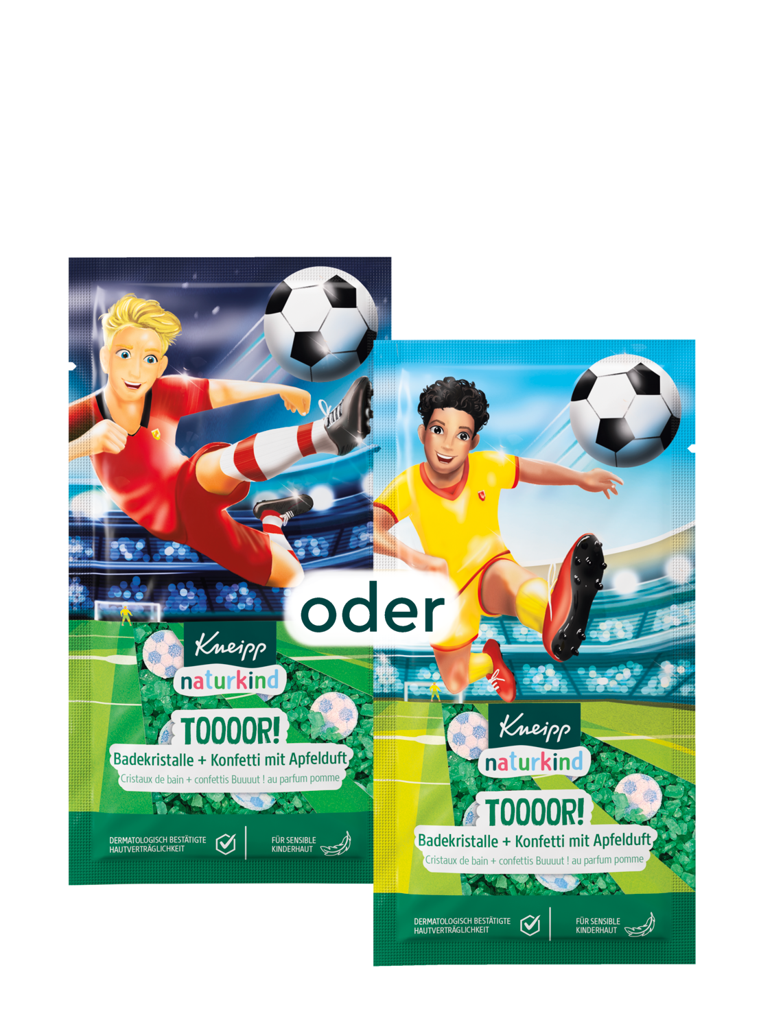 naturkind Badekristalle & Konfetti Toooor! - Vorderansicht