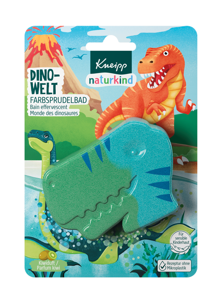 Naturkind Farbsprudelbad Dinowelt - Vorderansicht