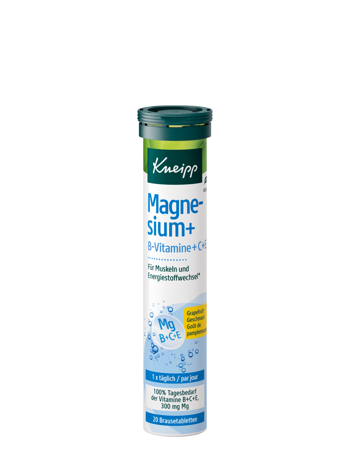 Magnesium + B-Vitamine + C + E - Vorderansicht