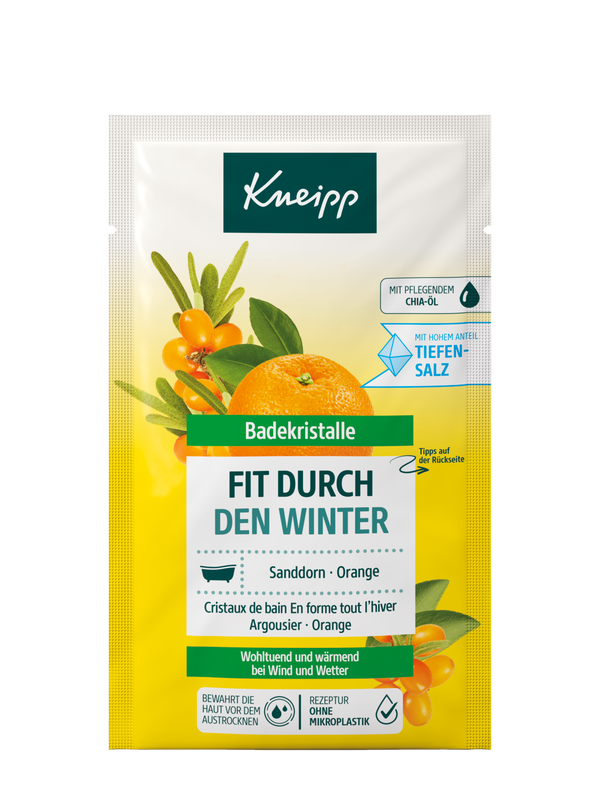 Badekristalle Fit durch den Winter