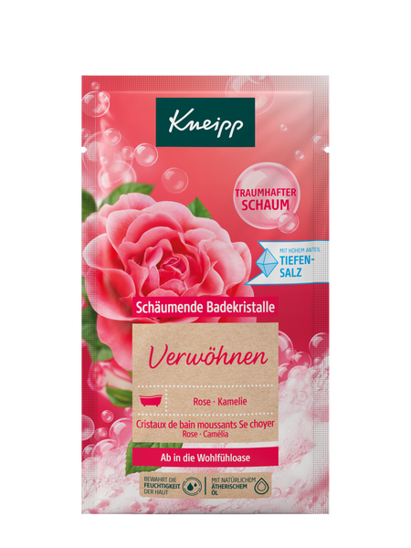 Schäumende Badekristalle Verwöhnen - Vorderansicht