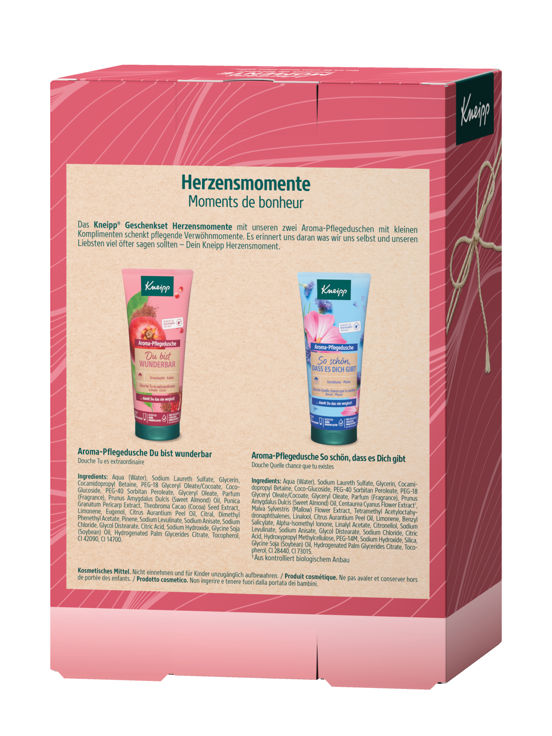 Geschenkset Herzensmomente - R&uuml;ckansicht