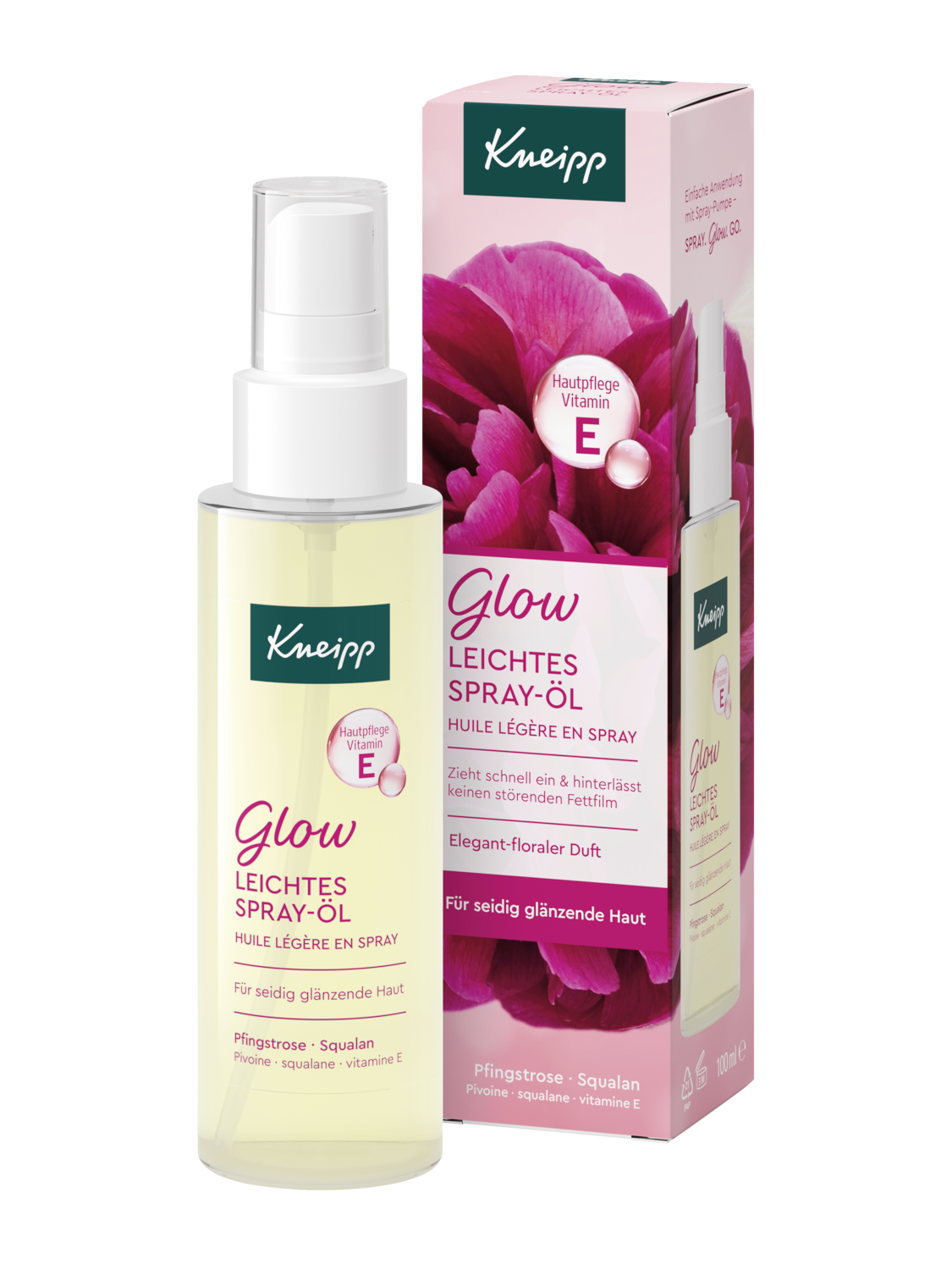 Glow Leichtes Spray-&Ouml;l - Vorderansicht