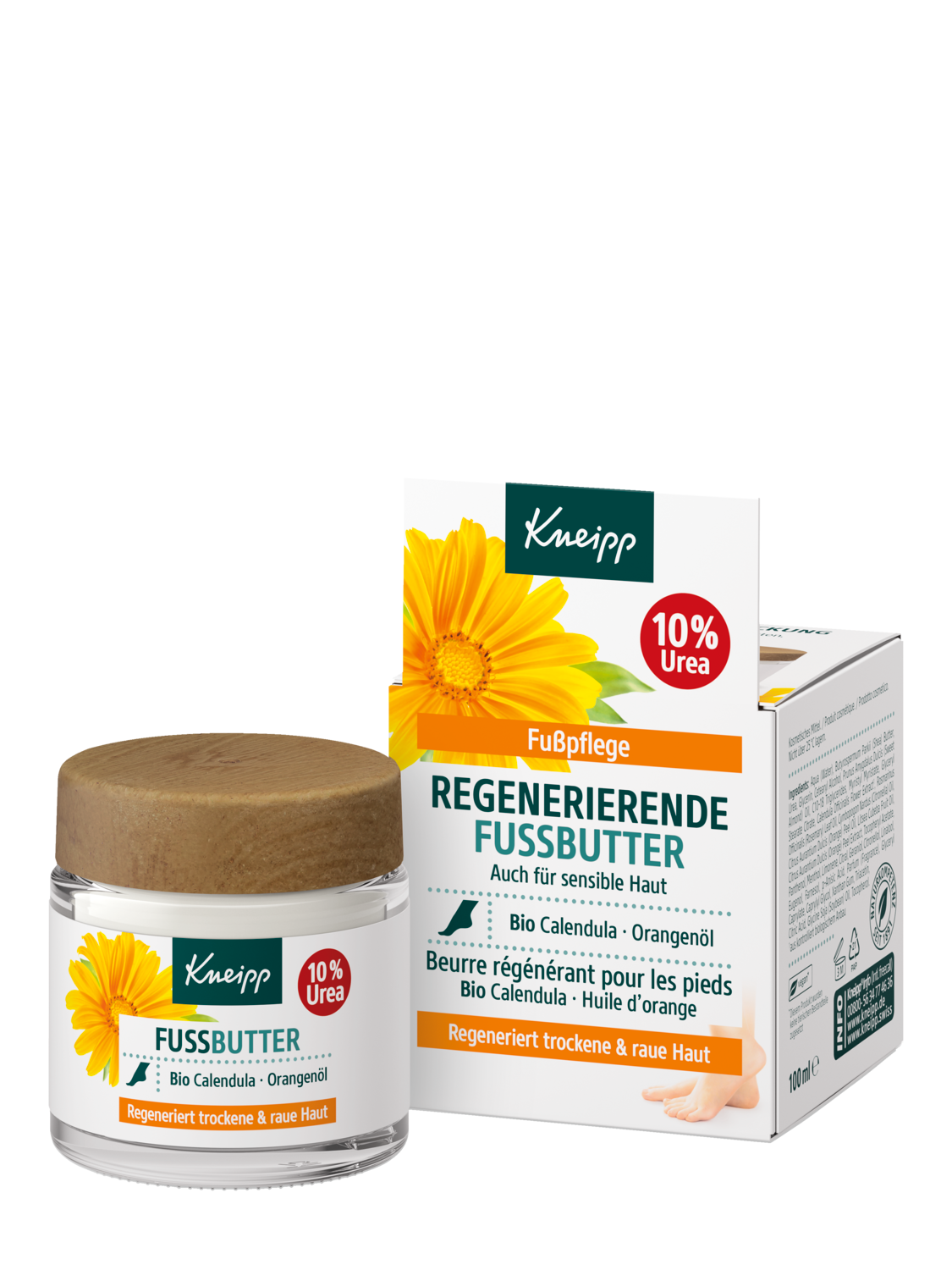 Regenerierende Fussbutter - Vorderansicht