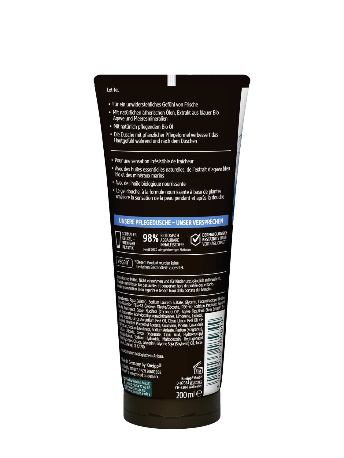 3in1 Dusche Frische Pur - R&uuml;ckansicht
