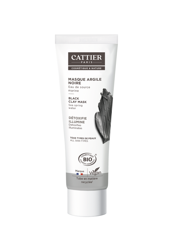 Cattier Schwarze Heilerde Maske 