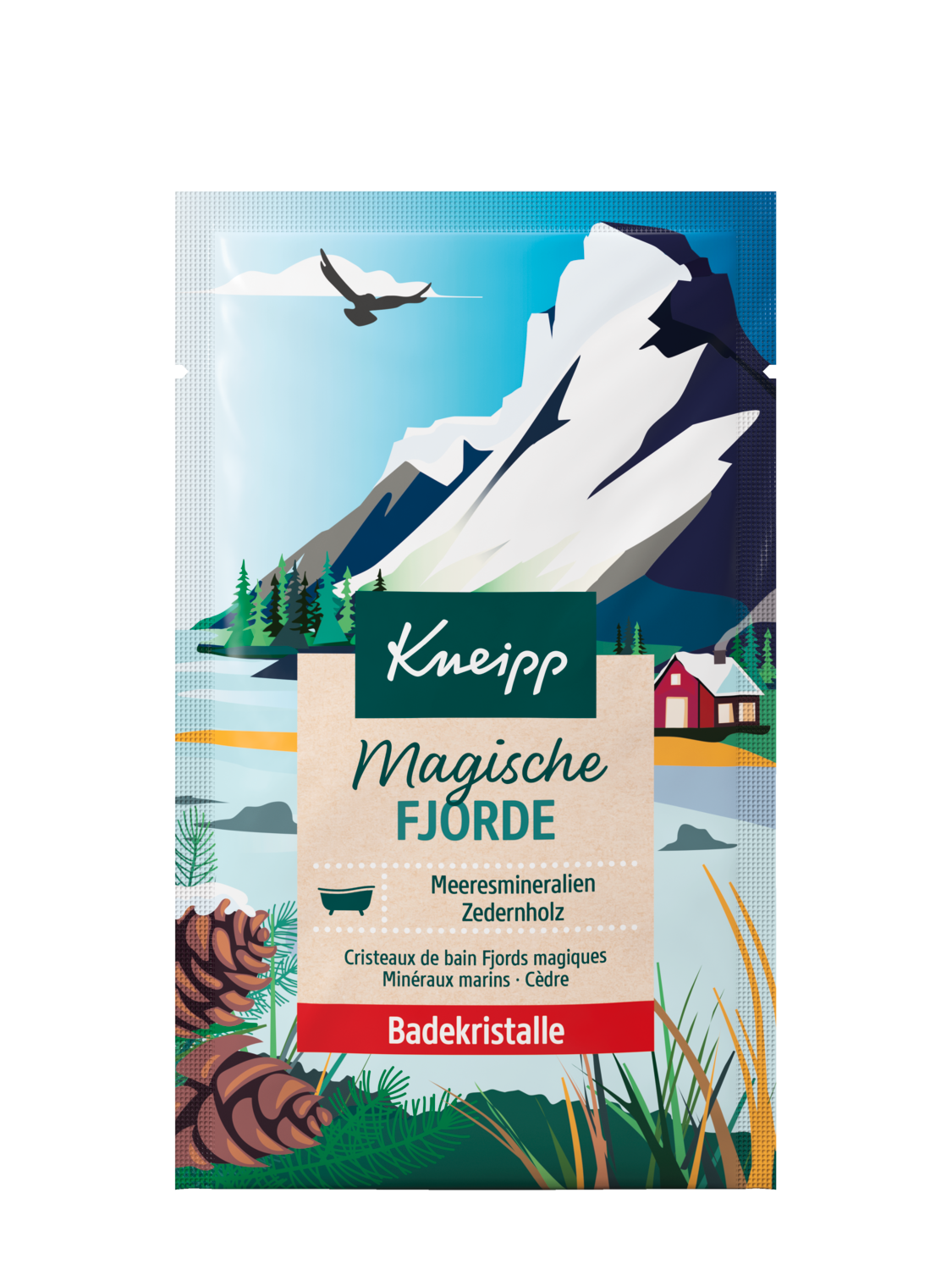 Badekristalle Magische Fjorde - Vorderansicht