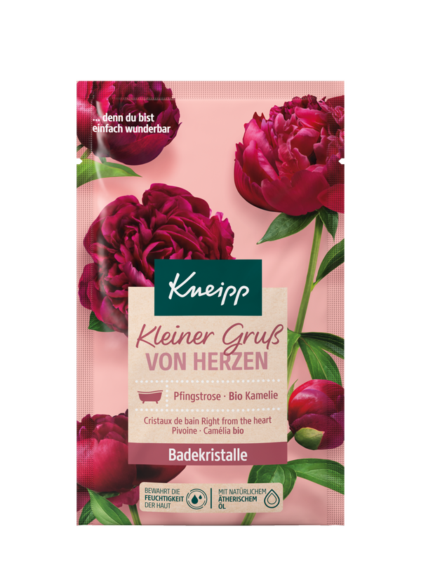 Badekristalle Kleiner Gruß von Herzen