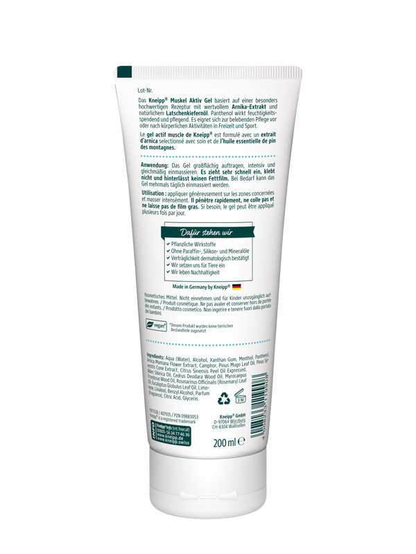 Muskel Aktiv Gel