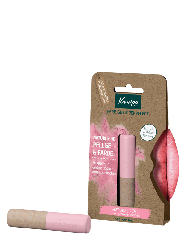Farbige Lippenpflege Natural Rosé