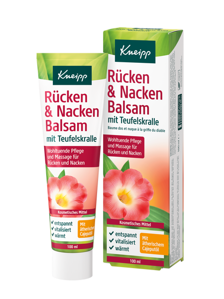 Rücken & Nacken Balsam - Vorderansicht