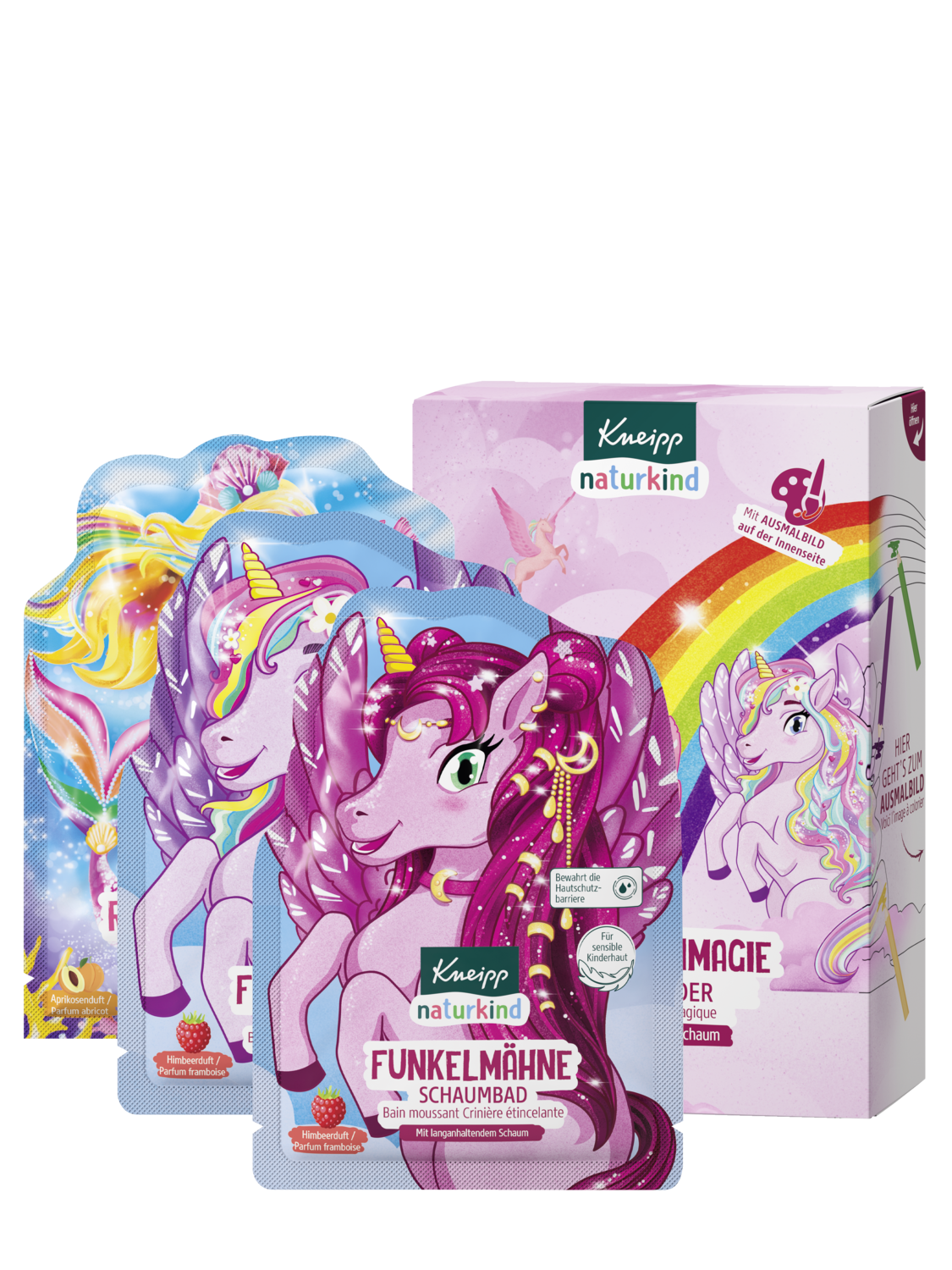 Naturkind Geschenkset Regenbogenmagie - Linke Ansicht