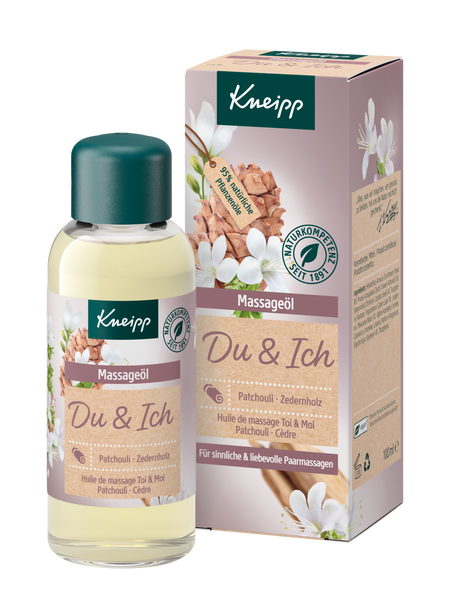 Massageöl Du & Ich - Vorderansicht