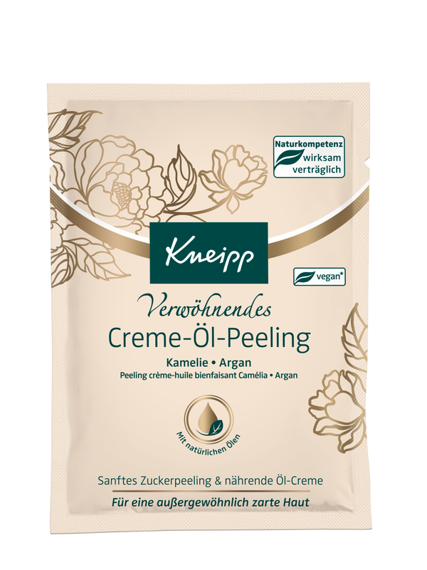 Verwöhnendes Creme-Öl-Peeling