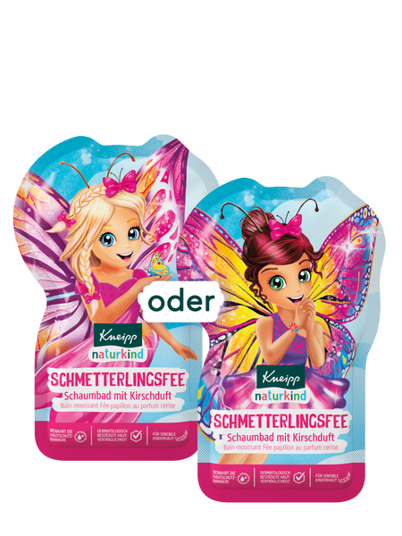 Naturkind Schaumbad Schmetterlingsfee - Vorderansicht